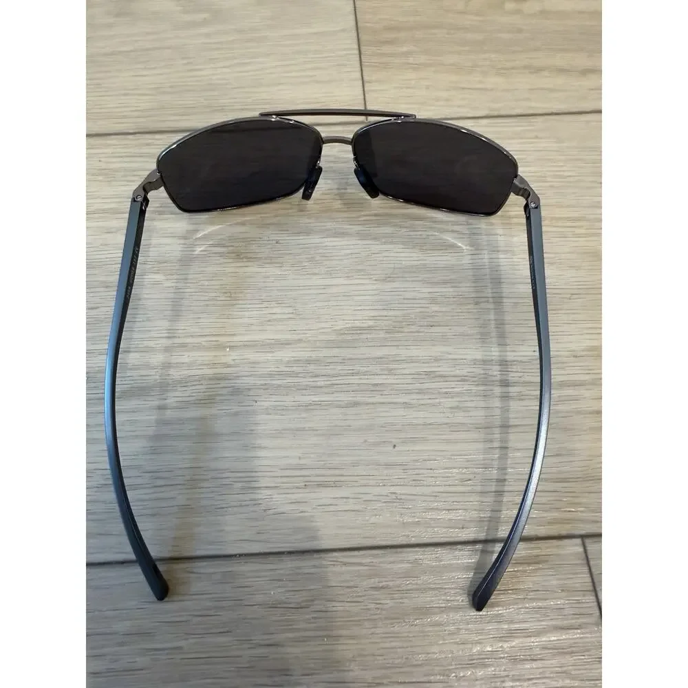 Sungait 2458 Sunglasses Gunmetal & Gray Polarized Flex 62-16-133 Used